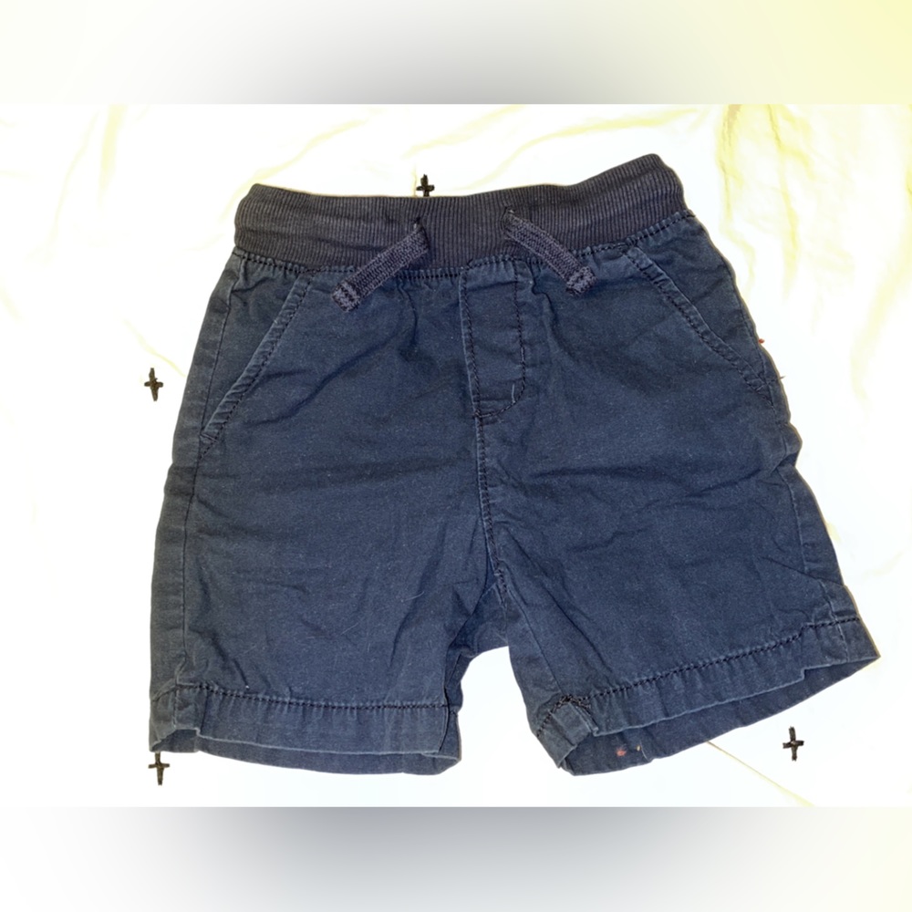 Toddler boys navy blue shorts